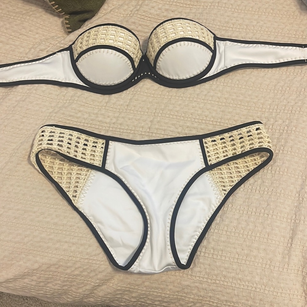 Victoria Secret Swimsuit - cutest details.  Perfect for bride